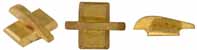 Fine Blade Front Sight,
milled brass